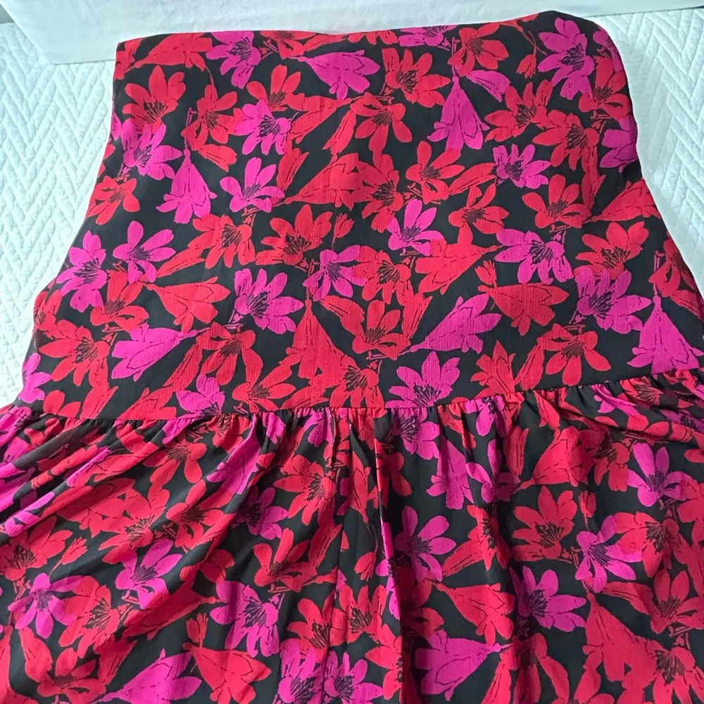 J. Crew women’s floral print, long sleeve‎   dress size 0P new with tags